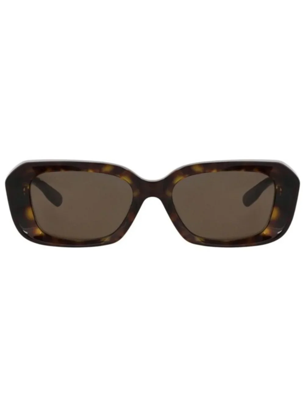New Gucci Womens Square/Rectangle Havana Havana Brown Fashion Designer Sunglasse